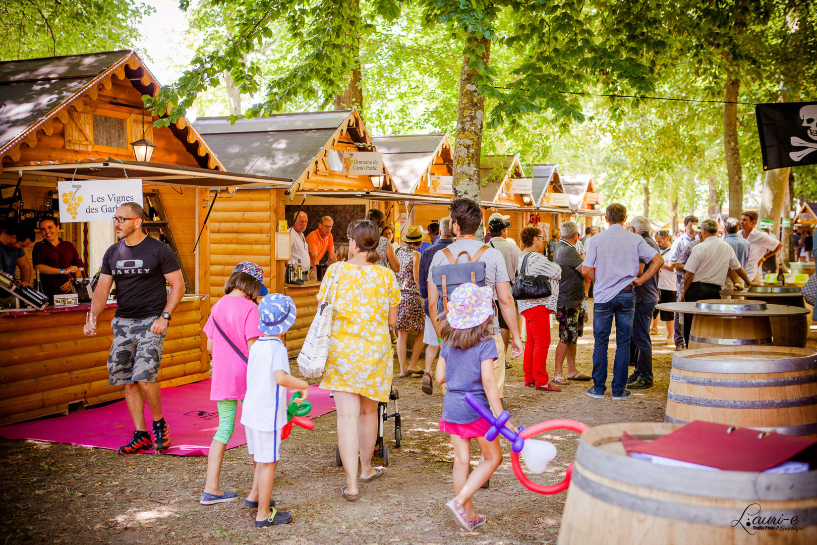 Ambiance fête des vins de Gaillac