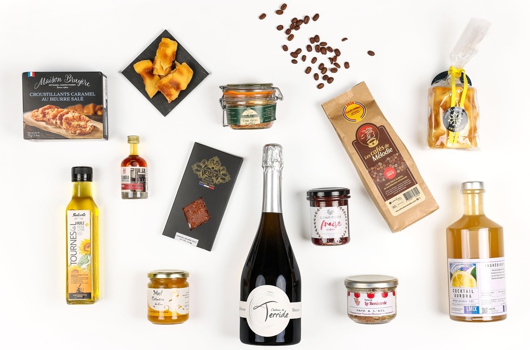 Coffret gourmand Honorine et ses douze produits tarnais