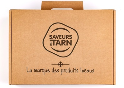 Grand emballage cadeau du coffret Honorine