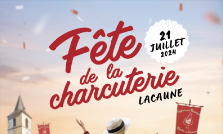 affiche fete de la charcuterie de lacaune