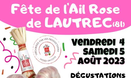 affiche fete de l'ail rose de lautrec
