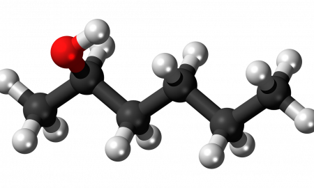 Vue 3D d'une molécule