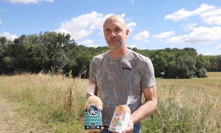 Jean-François Pigot présentant ses pâtes