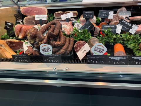 charcuterie intermarché aussillon