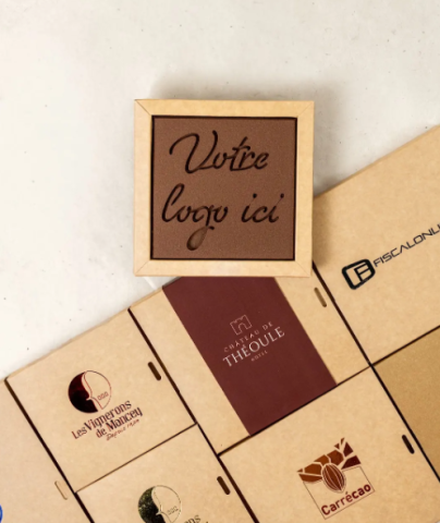 Chocolat d'entreprise personnalisé