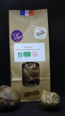 Têtes d'ail noir bio