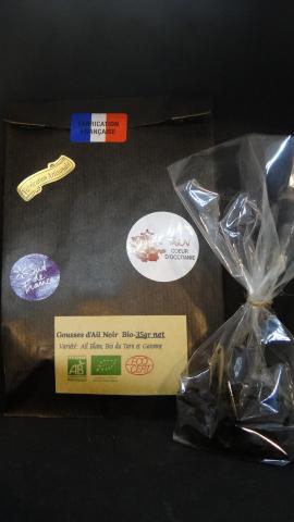 Gousses d'ail noir bio