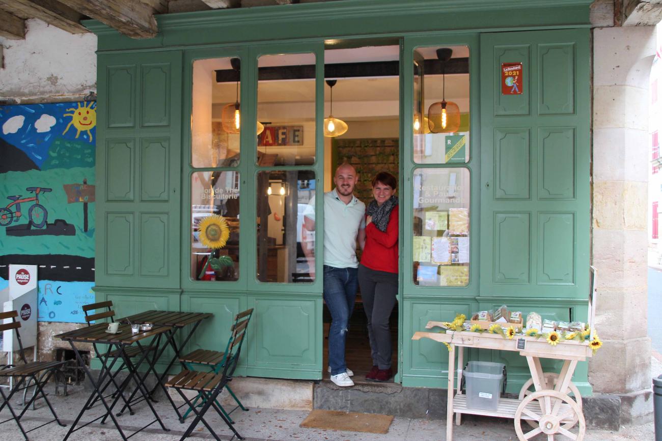 Devanture du magasin